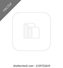 towels icon - illustration