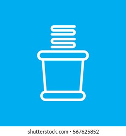 towels icon illustration isolated vector sign symbol