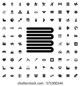towels icon illustration isolated vector sign symbol