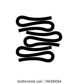 towels icon illustration isolated vector sign symbol