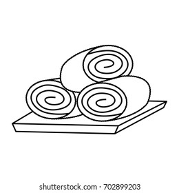 towels spa center related icon image