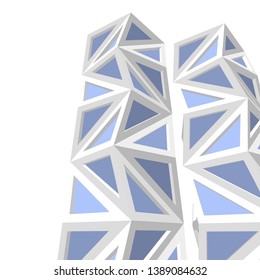 
tower, abstract architecture, 3d illustration