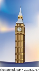 Tower of Big Ben vector