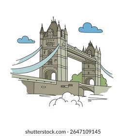 Tower Bridge, Londres, Inglaterra, Reino Unido. Panorama do rio Tâmisa com a Ponte da Torre