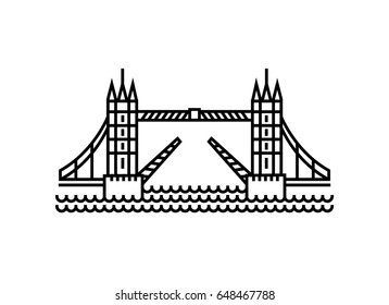 Tower Bridge, London icon