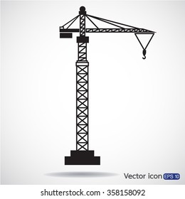 tower crane icon design