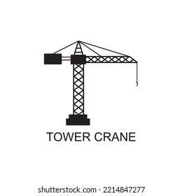 Tower Crane Icon , Industry Icon