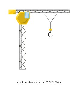 tower crane  vector illustration