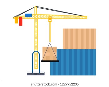 Tower cranes are one type of heavy equipment that is often used to build high-rise buildings or bridges or other needs