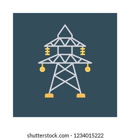 tower.  electric  power. 