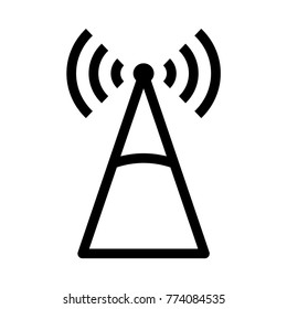  tower Glyph icon
