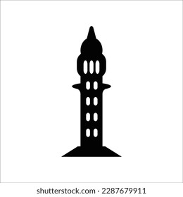 tower icon design template vector