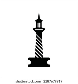 vector de diseño de icono de torre