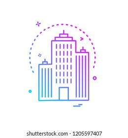 Tower icon design vector