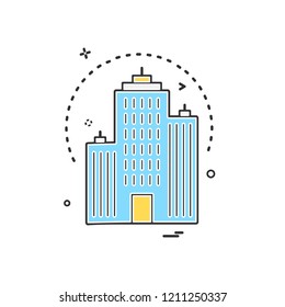 Tower icon design vector
