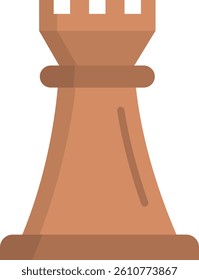 Tower Icon Flat Vector Illustration