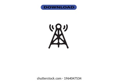 Hochauflösendes Tower-Symbol oder Logo