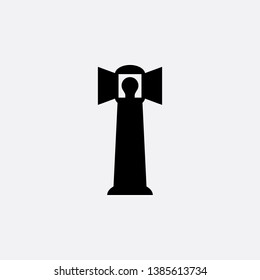 tower icon sign signifier vector