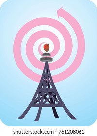 tower icon transmission