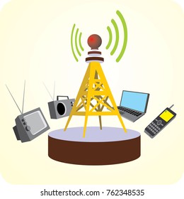 tower icon transmission