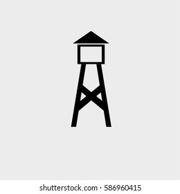 tower icon vector