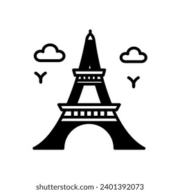 Tower icon in vector. Illustration