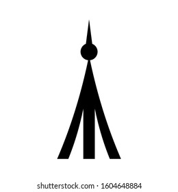 tower icon vector illustration eps 10