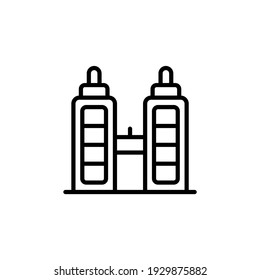 Tower icon in vector. Logotype