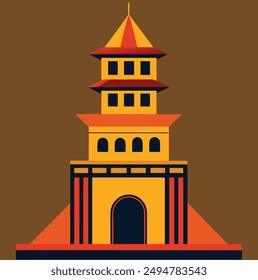 tower image my vector art