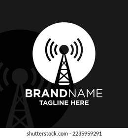 Tower Logo Design Template Inspiration, Vector Illustration.