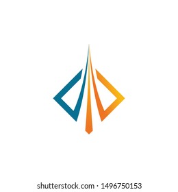 tower logo icon vector isolated