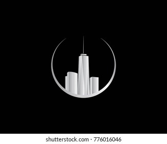 Tower Logo Vector Stock Vector (Royalty Free) 776016046