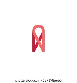 a tower logo with a white background