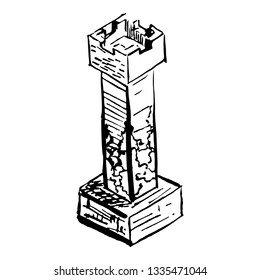 tower, map,  adventure
Medieval Simple icon Illustration symbol design Medieval icons cartography