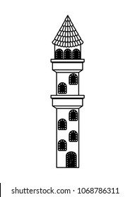 tower of medieval castle