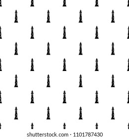 Tower pattern vector seamless repeating for any web design