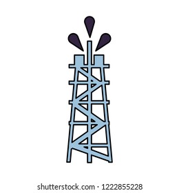 tower of plant oil extraction