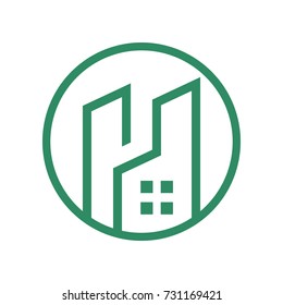 Tower Residence Circular Outline Logo