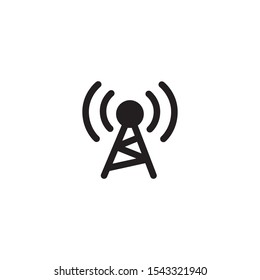 Tower signal. Antenna  icon- Vector