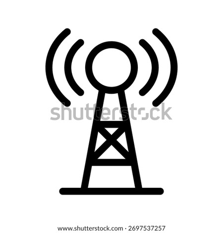 Tower Signal From Artificial Intelligence Icon Set
