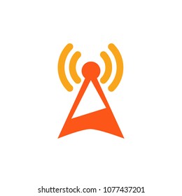 Tower Signal Icon Design