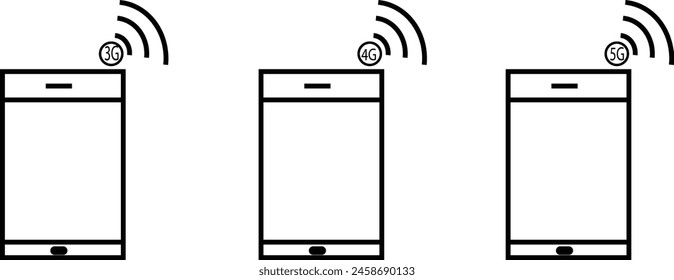 tower signal icon vector template eps 10.