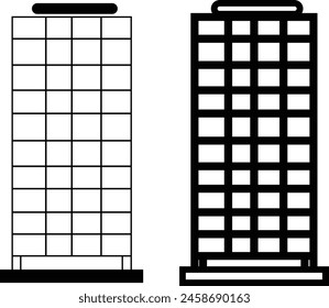 Tower-Signal-Symbol Vektorgrafik Vorlage EPS 10.