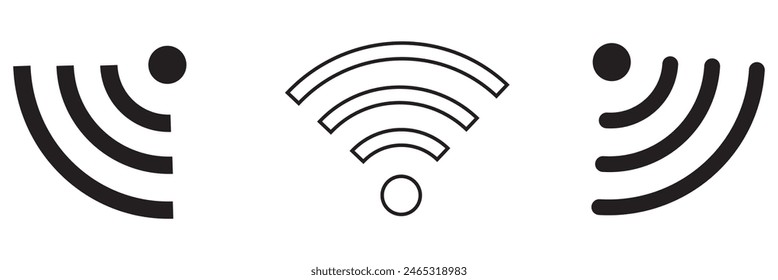 tower signal icon vector template symbol design eps 10