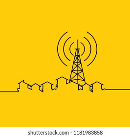 tower transmitter icon