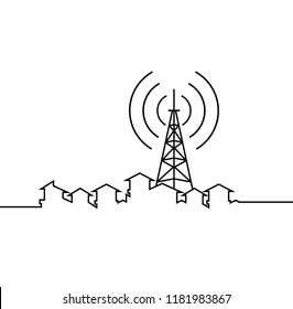 Tower Transmitter Icon