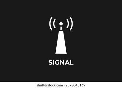 Tower Vector, Icon Or Logo Sign Isolated Symbol Illustration