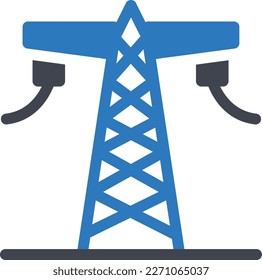 tower Vector illustration on a transparent background. Premium quality symmbols. Glyphs vector icons for concept and graphic design. 

