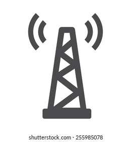 Tower vector image to be used in web applications, mobile applications and print media.