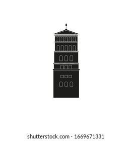 tower of the Zuda in Zaragoza Spain